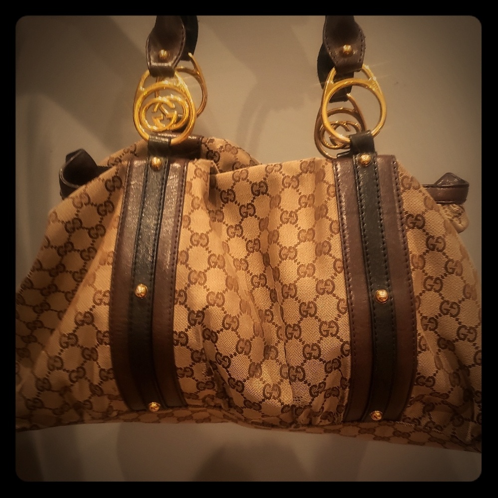 Authentic Gucci Large Sukey bag